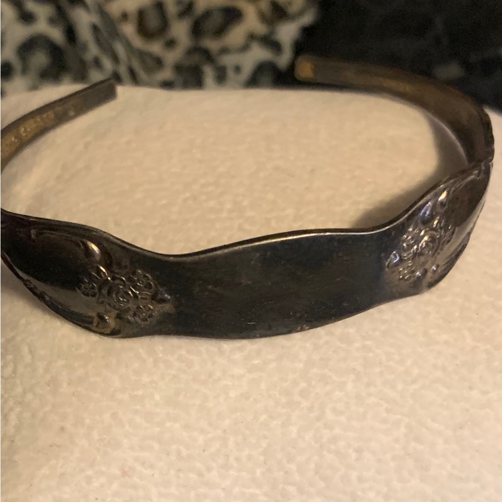 Sterling Silver Spoon Bracelet Vintage